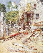 Childe Hassam Rigger's Shop at Provincetown, Mass oil painting picture wholesale